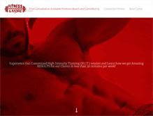 Tablet Screenshot of fitnessandmore.net